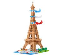 nanoblock - World Famous - Eiffel Tower Deluxe Edition, Advanced Hobby Series Building Kit