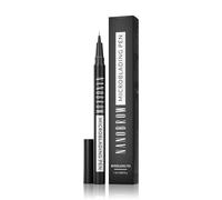 Lápiz de Cejas Nanobrow Microblading Pen - Rellena cejas, enmascara huecos, punta ultrafina (Warm Brown)