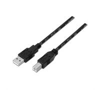 Nanocable 10.01.0102-bk cable usb 1 m usb 2.0 usb a usb b negro