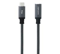 Cable Alargador USB Tipo-C 3.2 Nanocable 10.01.4501-COMB/ USB Tipo-C Macho - USB Tipo-C Hembra/ 1m/ Negro