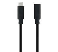 Nanocable - 10.01.4501-L150 cable USB USB 3.2 Gen 2x2 1,5 m USB C Negro