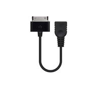 NanoCable 10.10.4000 - Cable USB 2.0 OTG (On-The-Go) para Samsung, Samsung 30p/M-A/H, Macho-Hembra, Negro, 15cm