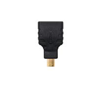 Nanocable Adaptador 10.15.1206 HDMI a Micro HDMI hembra-macho negro