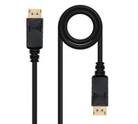 Nanocable 10.15.2310 - Cable DisplayPort 1.2, DP/M-DP/M, Negro, 10 m
