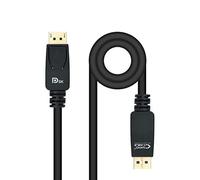 Nanocable 10.15.2503 - Cable DISPLAYPORT 1.4, con Certificado VESA, Resolución de hasta 8K@60Hz, Color Negro, 3.0 Metro
