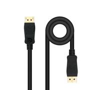 Nanocable Cable DisplayPort 1.4 DP M/M 1 m Negro