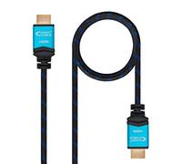 Nanocable Cable HDMI V2.0 4K@60Hz 18 Gbps 1 m Negro