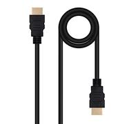 Nanocable Cable HDMI V2.0 4K 60Hz 18Gbps Macho/Macho 1m Negro