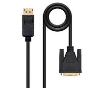 Nanocable Cable conversor 10.15.4502 DisplayPort macho a DVI macho 2 m Negro