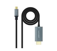 Nanocable 10.15.5162 - cable conversor usb-c a hdmi 2.1 8k@60hz, 1.8m,