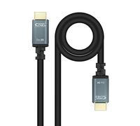 NANOCABLE 10.15.8002 - Cable HDMI 2.1 IRIS 8K, de 2.0 m, Color Negro