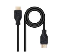 Nanocable Cable HDMI 10.15.8300 – 2.1 8K 48 Gbps CCS Macho-Macho 50 cm Negro