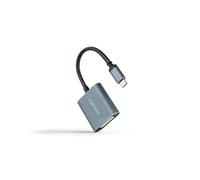 Nanocable 10.16.4103-g - conversor usb-c a dvi-d, 15 cm, gris