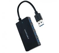 Nanocable 10.16.4403 Hub 4x USB 3.0 Negro