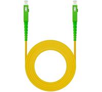 Cable de Fibra Óptica Monomodo SC-APC LSZH Amarillo 5m