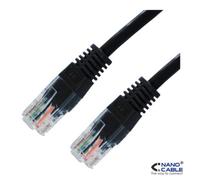 Nanocable 10.20.0101-bk - cable de red ethernet rj45 cat.5e utp awg24,