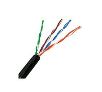 Nanocable 10.20.0302-EXT-BK, 100m, Cat5e, U-UTP (UTP), Negro