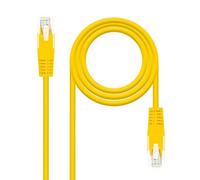Nanocable Cable de red Latiguillo RJ45 UTP Cat6 AWG24 50 cm Amarillo