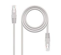 Nanocable Cable de red RJ45 UTP Cat.6 LSZH AWG24 5 m Gris