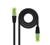 Cable de Red RJ45 UTP Nanocable 10.20.1415-BK Cat.6/ 15m/ Negro