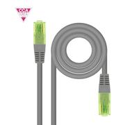 Nanocable Cable de red RJ45 Cat.6 UTP AWG26 CCA 25 m Gris