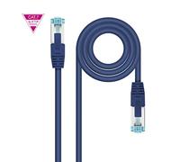 Nanocable 10.20.1701-BL - Cable de Red Cat.7 600MHZ LSZH SFTP PIMF AWG26, Azul, 1 m