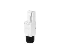 NANOCABLE 10.21.0601 - Conector RJ45 UTP Cat.6A, Auto Crimpable, Sin Herramientas (10 Uds), Blanco