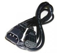 Nanocable Cable de alimentación 10.22.0202 - C13 (H) - C14 (M), 100% cobre AWG18, 1,5 m, negro
