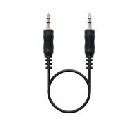 Nanocable 10.24.0100 - cable audio estereo, jack 3.5/m-jack 3.5/m, mac