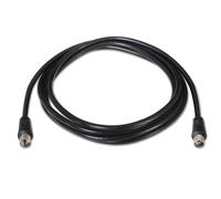 Nanocable 10.26.0202 cable coaxial 3c-2v 1,8 m 9,5 mm negro