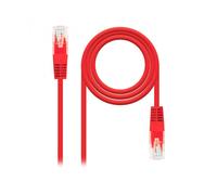 Nanocable Cable de red 10.20.0402-R RJ45 Cat6e U/UTP 2 m Rojo