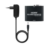 Nanocable - Adaptador Conversor SVGA + salida audio a HDMI con alimentación