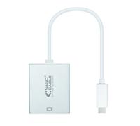 Nanocable Adaptador Conversor USB-C a VGA Compatible con Macbook color Aluminio