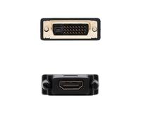 Nanocable Adaptador DVI Macho 24+1 Pines a HDMI Hembra - Adaptador