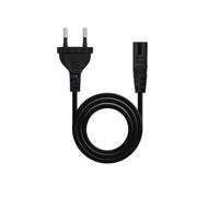 Nanocable Cable alimentación Forma 8 Schuko 1.5m