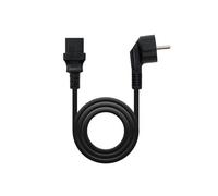 Cable de Alimentación Nanocable CEE7/M - C13/F 2M Negro