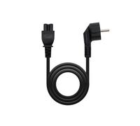 Cable de Alimentación Tripolar CEE7 Angular/M-C5/F Negro (15 mts) - Nanocable