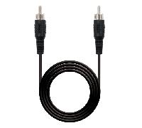 nanocable cable audio rcam-rcam negro 3m 10.24.0403