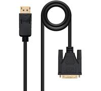 Nanocable cable conversor displayport a dvi, dp/m - dvi/m, negro, 1 m