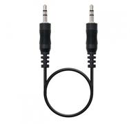 Nanocable 10.24.0100 - cable audio estereo, jack 3.5/m-jack 3.5/m, mac