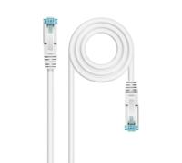 Cable de Red NanoCable RJ45 LSZH CAT.7 600MHZ SFTP AWG26 2 M Blanco