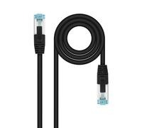 Cable de Red RJ45 SFTP Nanocable 10.20.1700-BK Cat.7/ 50cm/ Negro
