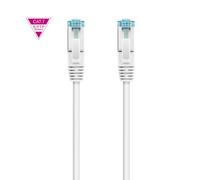Nanocable - Cable de Red Cat.7 600MHZ LSZH SFTP PIMF AWG26, Blanco, 1 m