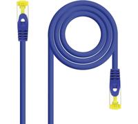 Nanocable Cable de Red Ethernet Rj45 LSZH Cat.6a SFTP AWG26 100% Cobre Azul
