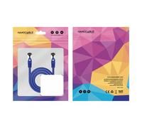 Cable de Red RJ45 SSTP Nanocable 10.20.2002-BL Cat.8.1/ 2m/ Azul