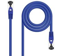 Nanocable cable de red latiguillo cat.8.1 2ghz lszh sstp awg26, azul,
