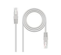 Nanocable Cable de red RJ45 Cat.6 UTP AWG24 Gris 30 m