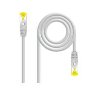 Nanocable 10.20.1901-L150 - Cable de Red Ethernet RJ45 LSZH Cat.6A SFTP, AWG26, 100% Cobre, Gris, Latiguillo de 1.5 m