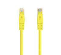 Nanocable - Cable de red latiguillo RJ45 LSZH Cat.6A UTP AWG24, Amarillo, 0.5m