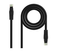 NANOCABLE CABLE RED LATIGUI LSZH CAT.6A UTP AWG24 NEGRO 2.0M